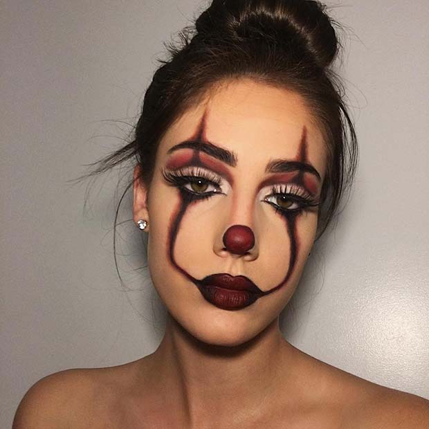 Pretty Pennywise Makeup