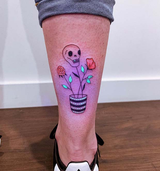 Quirky and Unique Design with a Skull