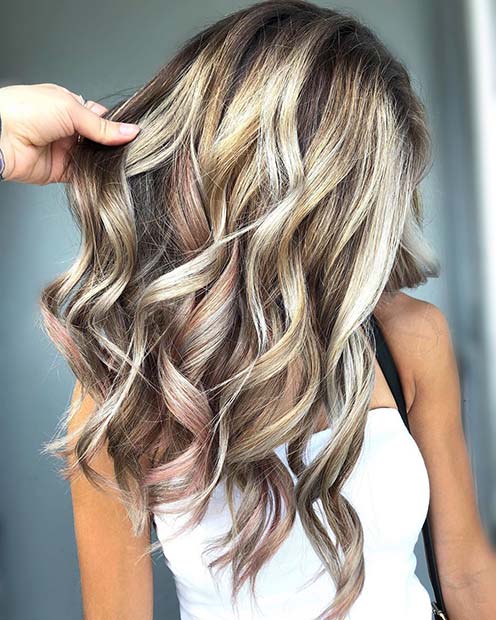 Silver and Blonde Hair