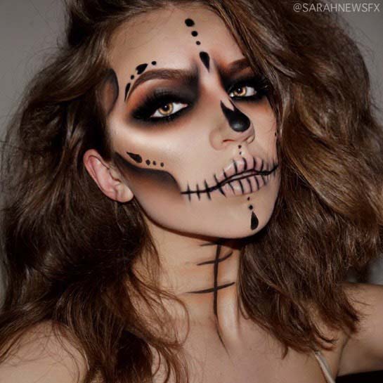 Simple and Spooky Makeup
