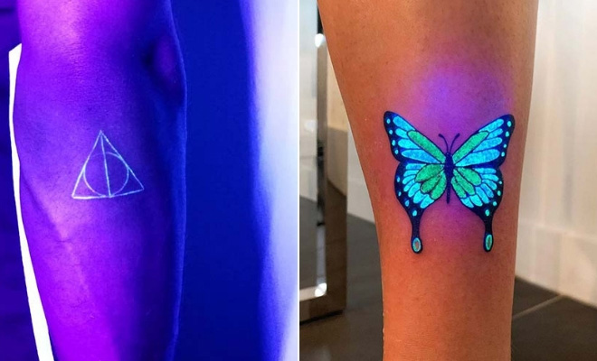 UV Tattoo Ideas for Women