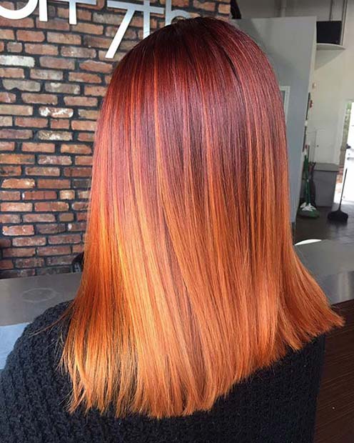 Ginger Color for the Fall