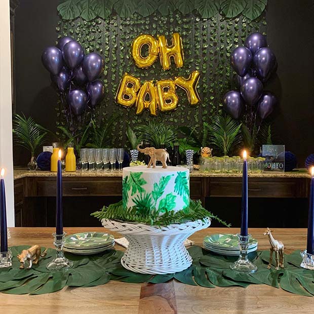 Jungle Themed Baby Shower