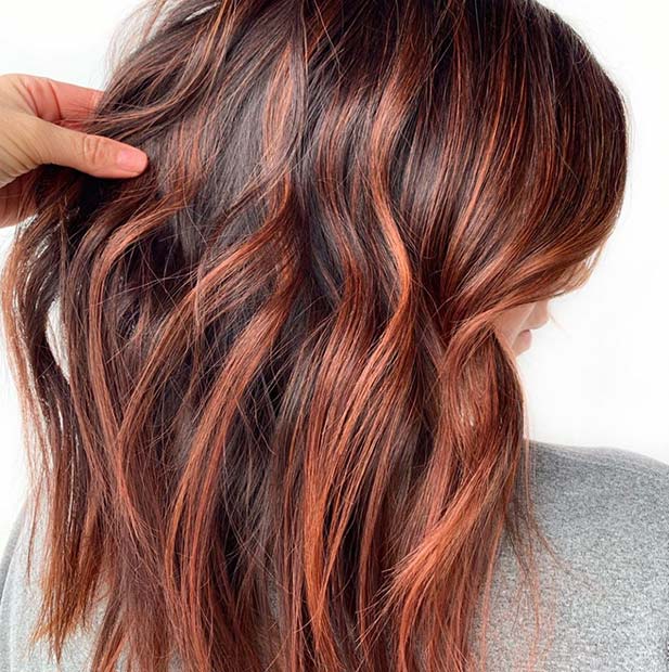 Warm Coppery Highlights