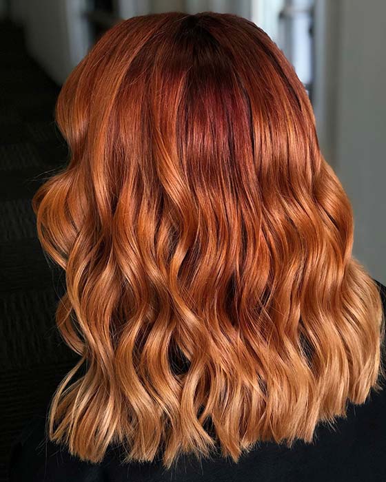 Warm Orange Hair