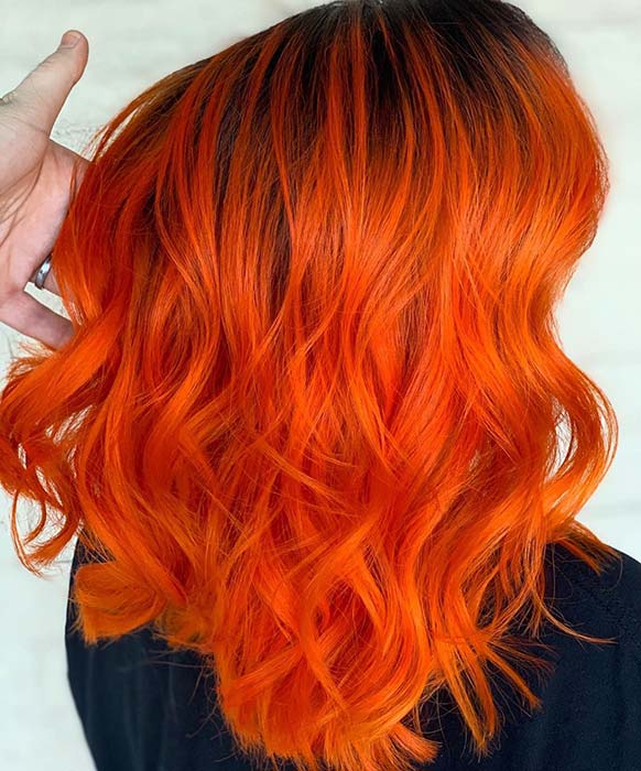 Zesty Orange Hair 