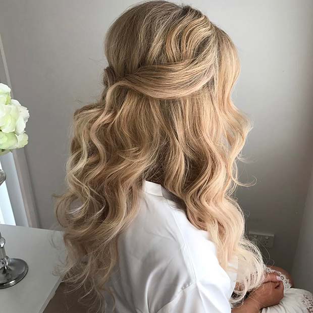 Classic and Elegant Prom Hairstyle