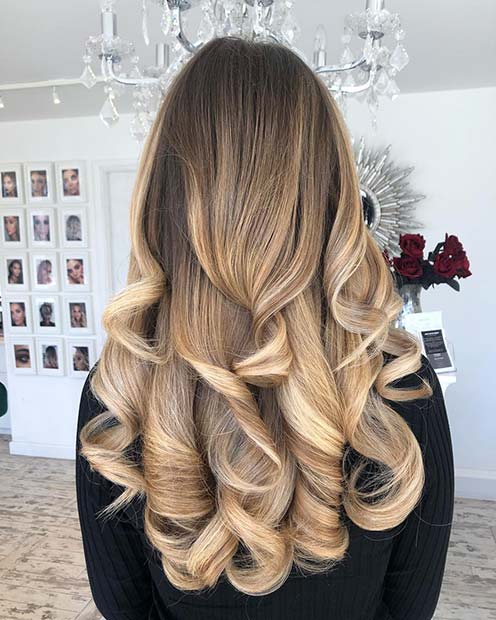 Long and Beautiful Bouncy Curls