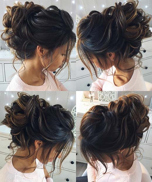 Romantic Updo for the Prom