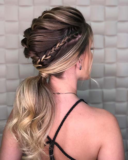 Unique and Trendy Prom Hair