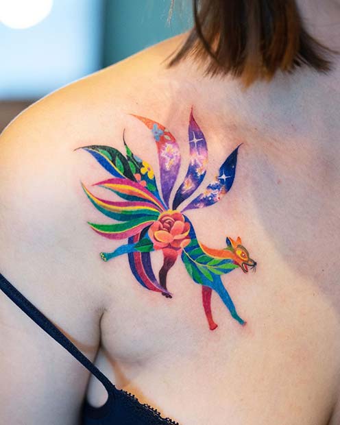 Artistic Animal Tattoo