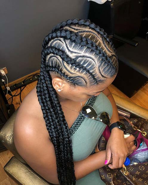 Feed In Braids and Waves