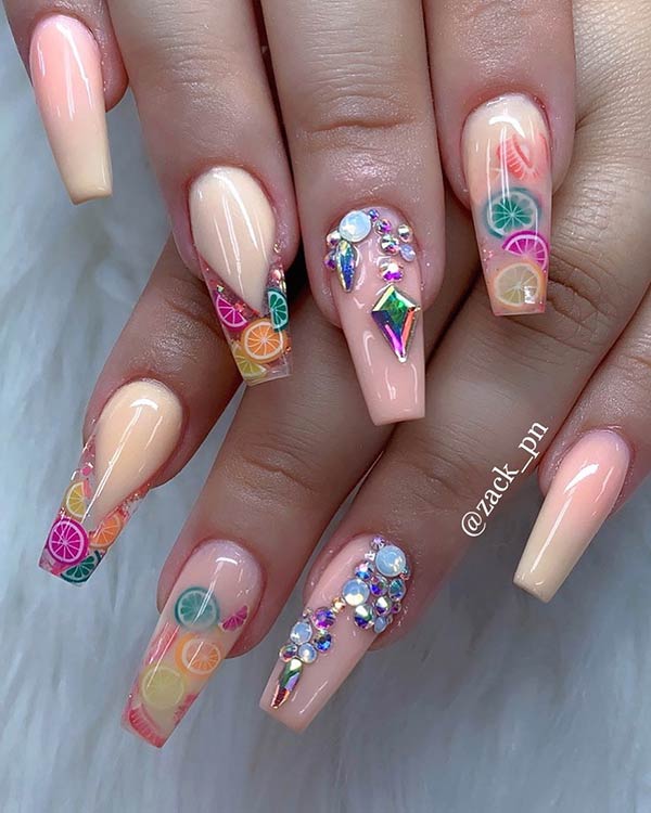 Cute Fruit Nails