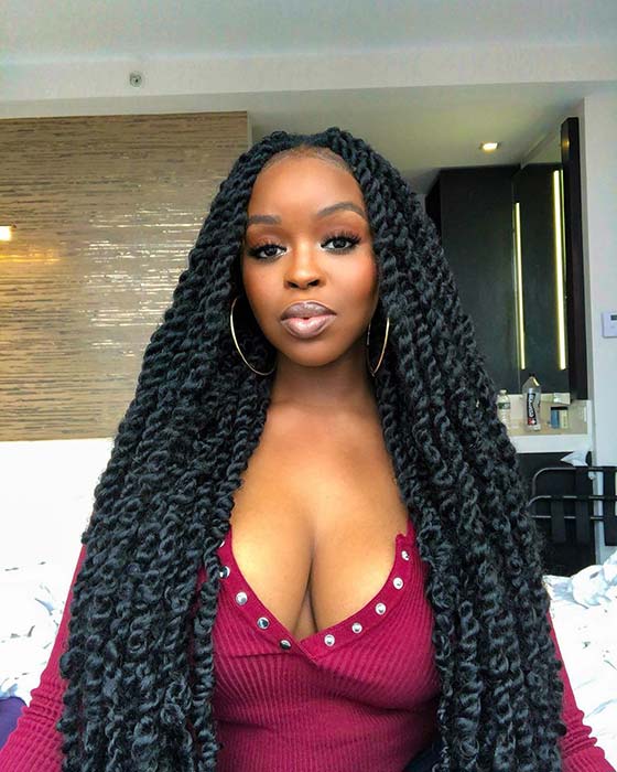 Long and Chunky Passion Twists