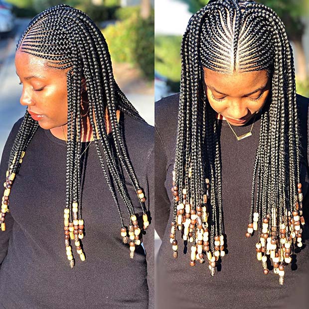 Simple and Long Braids