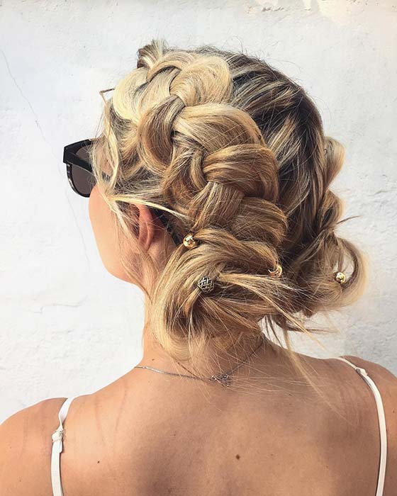 Two Braids with Buns