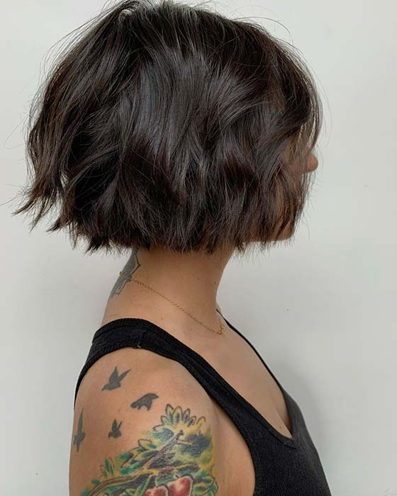 Easy to Wear Short Bob Hairstyle 