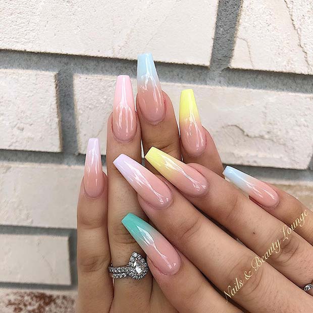 Soft and Subtle Ombre Nails