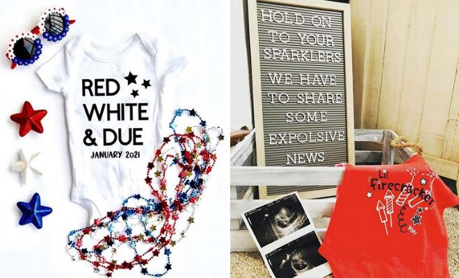 4th of July Pregnancy Announcement Ideas