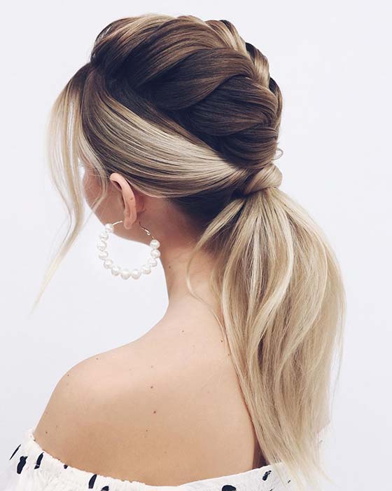 Braid with a Ponytail