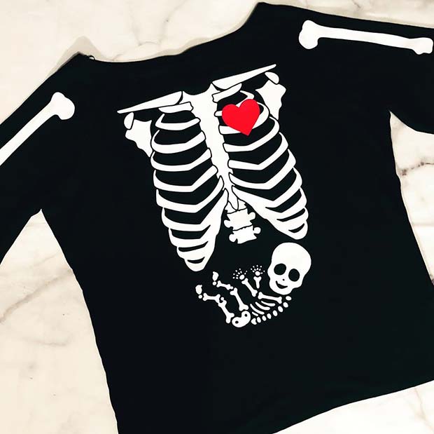 Skeleton Bump T-Shirt Idea