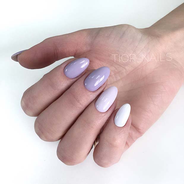 Simple Oval Nails