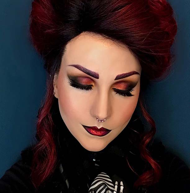 Victorian Vampire Makeup 