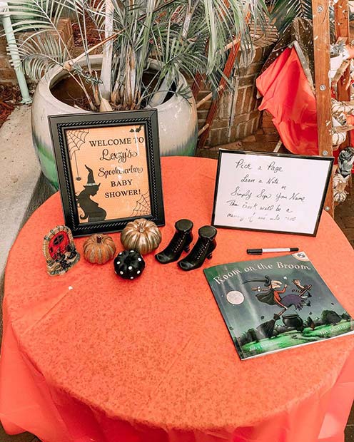 Witch Theme Guestbook