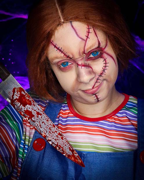 Chucky 80's Halloween Costume Idea