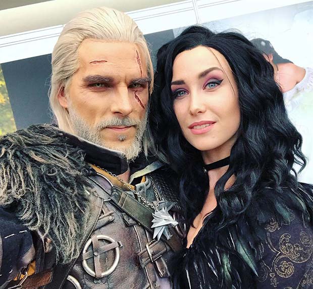 Geralt and Yennefer Halloween Costumes 