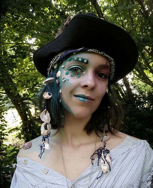 Pirates of the Caribbean Inspired Makeup