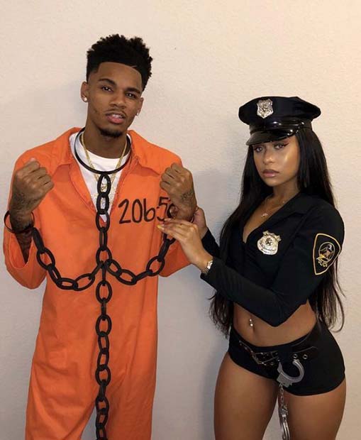 Police Couple's Costumes for Halloween