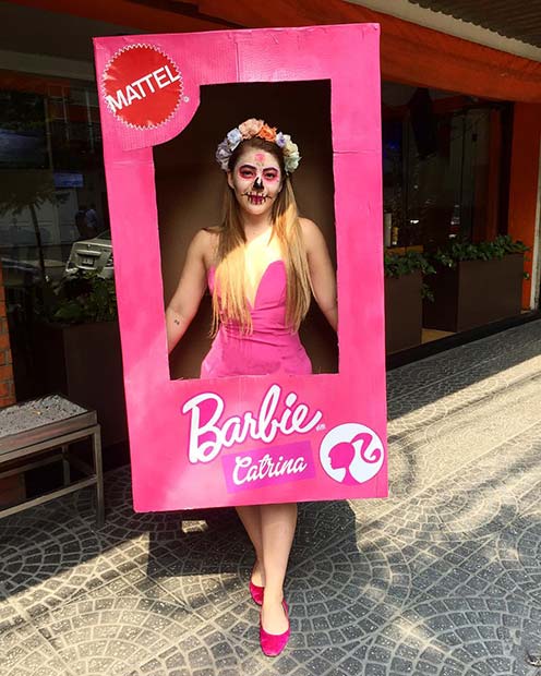Sugar Skull Barbie In Box