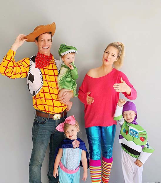 Toy Story Family with Barbie
