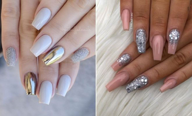 Stunning Silver Nails